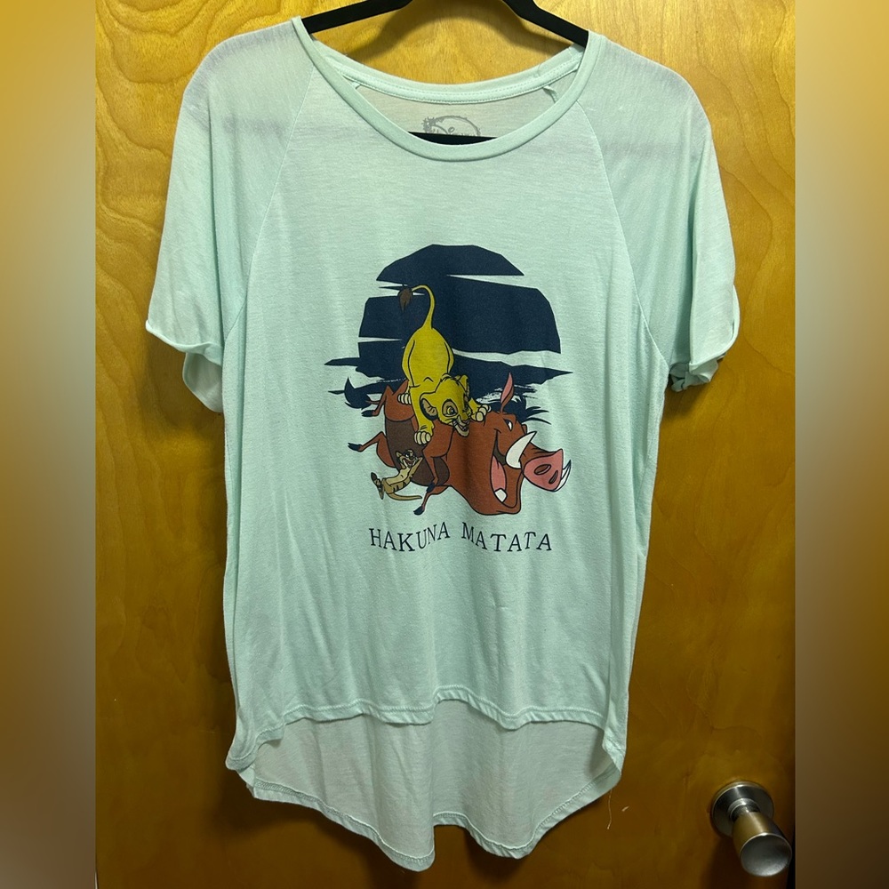 Disney Lion King Hakuna Matata Mint Shirt